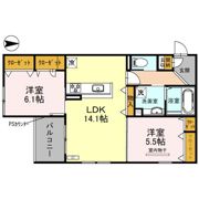 Emouvoir(ｴﾝｳﾞｫﾜｰﾙ）の間取り画像