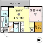 ロイヤルステージ皆生新田の間取り画像