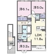 サンテールⅤの間取り画像