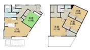 堀川町戸建の間取り画像