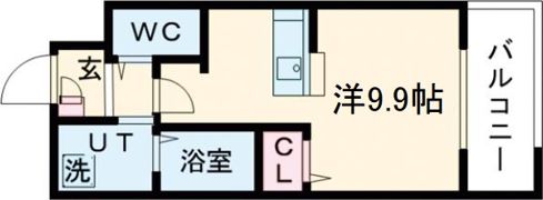 アルモカーサ三国ヶ丘の間取り画像
