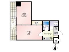 第12友建ビルの間取り画像