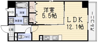 Wisteria（ウィステリア）の間取り画像