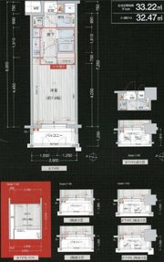 プレサンス名古屋駅前アクシスの間取り画像