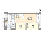 ブランズ御池西洞院の間取り画像