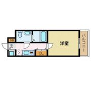 ピュアドームリージェント薬院の間取り画像