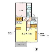 プレジュール 弐番館の間取り画像