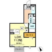 レジデンスフラワーⅡの間取り画像