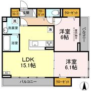 サンメゾン・小池Aの間取り画像
