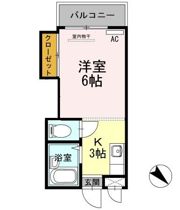 パシフィック白木原の間取り画像