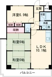 ロイヤルメゾン藤ヶ丘の間取り画像