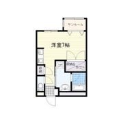 中平ヒルズの間取り画像