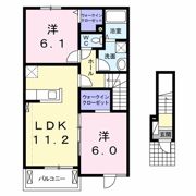 ルーチェⅡの間取り画像
