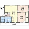 ラヴェール英賀保Bの間取り画像