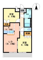 Ensuite Plus（エンスィートプリュー）の間取り画像