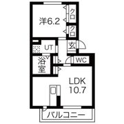 エール北花山の間取り画像