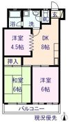 Oマンションの間取り画像