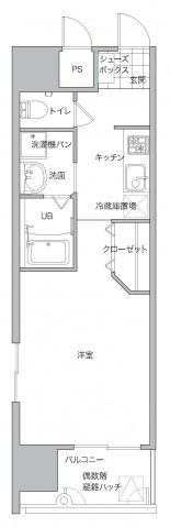 アクアシティ本川町の間取り画像