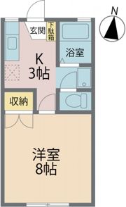 ドエリングの間取り画像