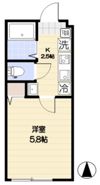 エクセラン西新井大師の間取り画像