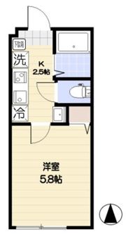 エクセラン西新井大師の間取り画像