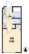 エクセラン西新井大師の間取り画像