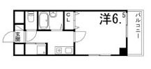 コーポサンライズの間取り画像