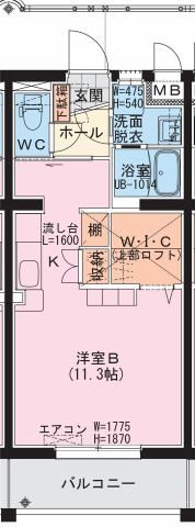 Pissenlit Ⅰ（ピサンリ Ⅰ）の間取り画像