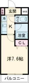 ベルデ堺東の間取り画像