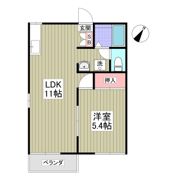 コーポ・ラピュタⅡの間取り画像