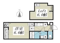 Crescita六番町の間取り画像