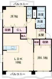 南の風ビルの間取り画像