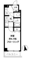 スクエア コートの間取り画像