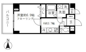 リヴェールタワー綾瀬の間取り画像