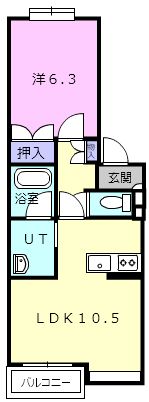 フォリア舞の間取り画像