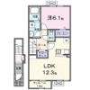 クルール80の間取り画像