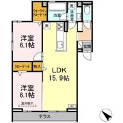 セレーノ北安東 A棟の間取り画像