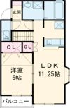 カサグランデ壱番館の間取り画像
