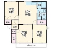 サニーヒルズ鳴丘A棟の間取り画像