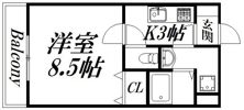 ブルー・シエルⅡの間取り画像