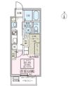スカイルーチェ川口芝中田の間取り画像