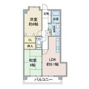 レジデンス藤が丘の間取り画像
