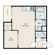 Jack ashinoyaⅠの間取り画像