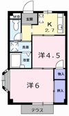 あうんハイツの間取り画像