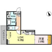 ディール北浦和Ⅰの間取り画像