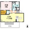 コスモスふじ Bの間取り画像