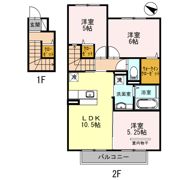 ラヴィベルの間取り画像