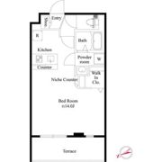 CRESCENT COURTの間取り画像