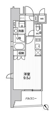 WEAVE PLACE ASAKUSA SOUTHの間取り画像