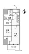 SYFORME亀戸の間取り画像